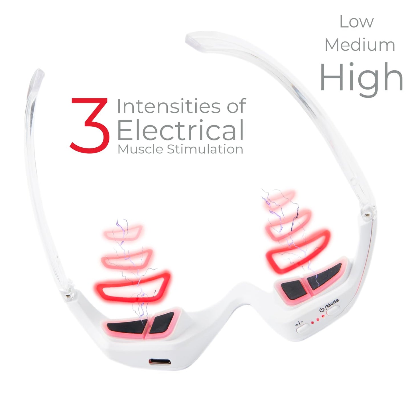 EMS and LED Red Light Therapy Eye massager