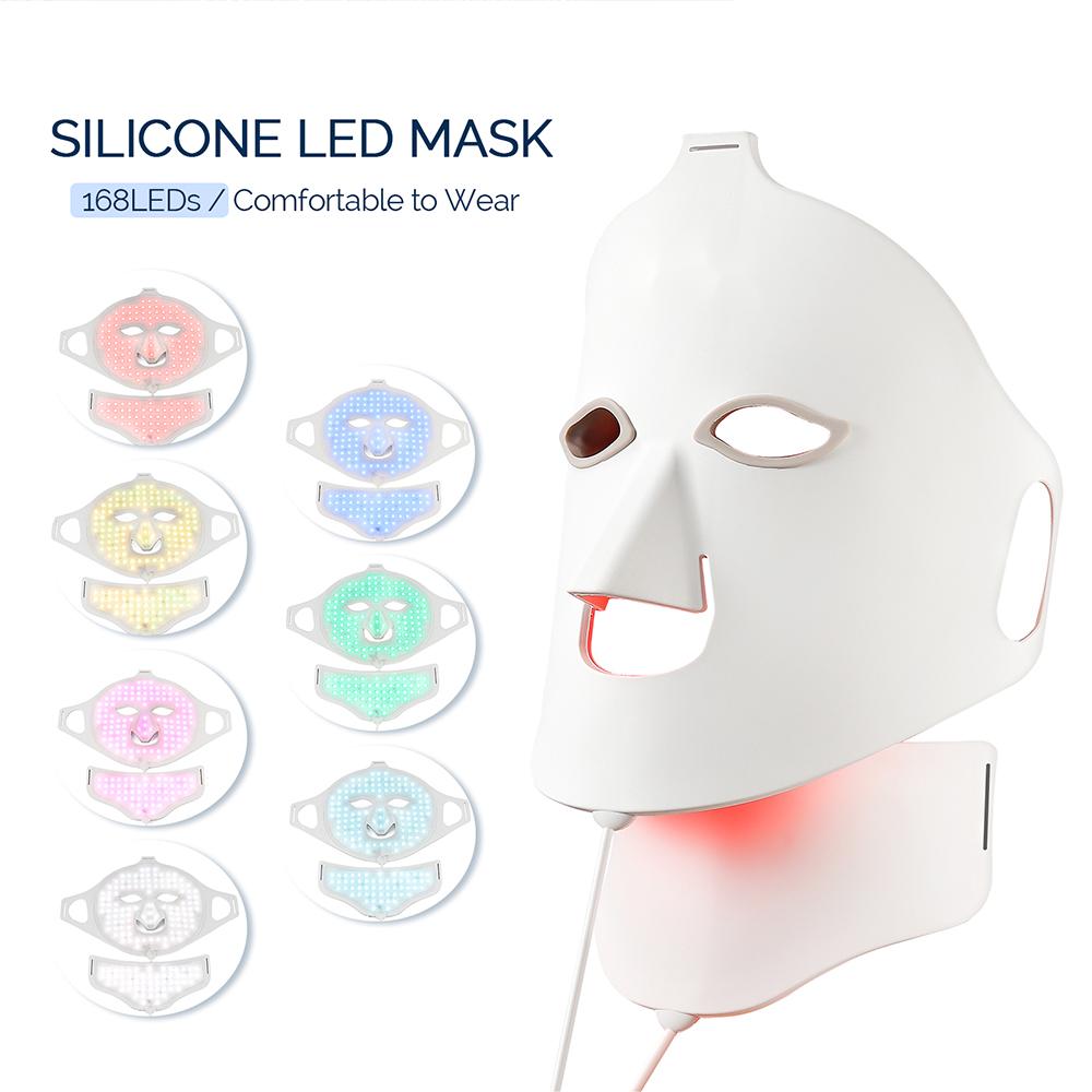 At Home Light Face and Neck Skin Led Mask
