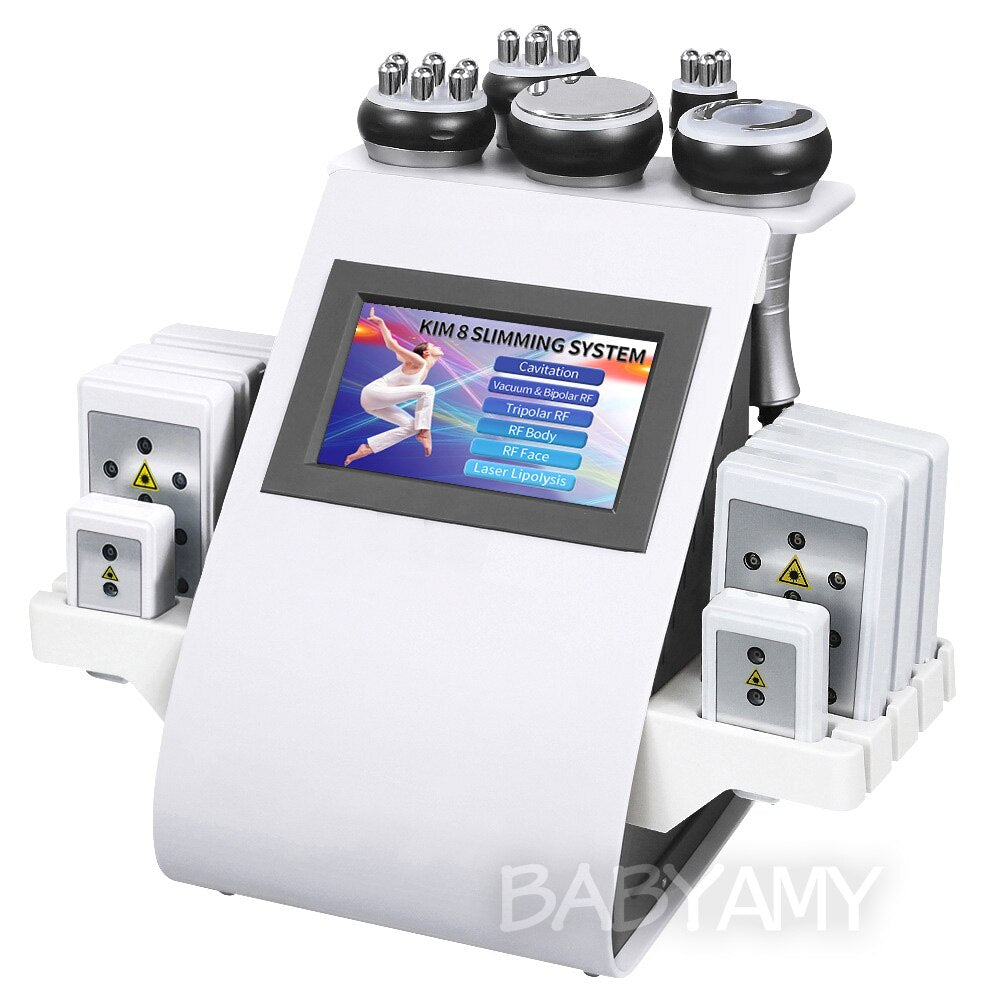 Lipo cavitation machine Laser Lipo  6 In 1 40K Ultrasonic Cavitation Machine