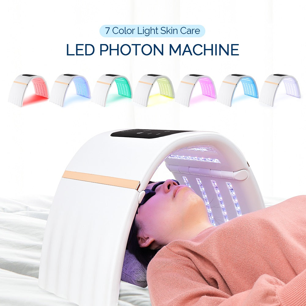 Best Colorful Led Light Red and Blue Therapy Mask 1208-A collapsible