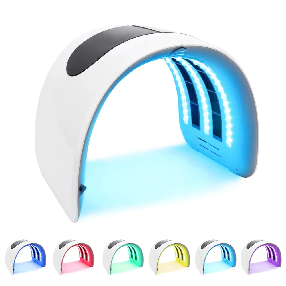 Pdt Photon Red Blue LED Light Therapy Facial Machine